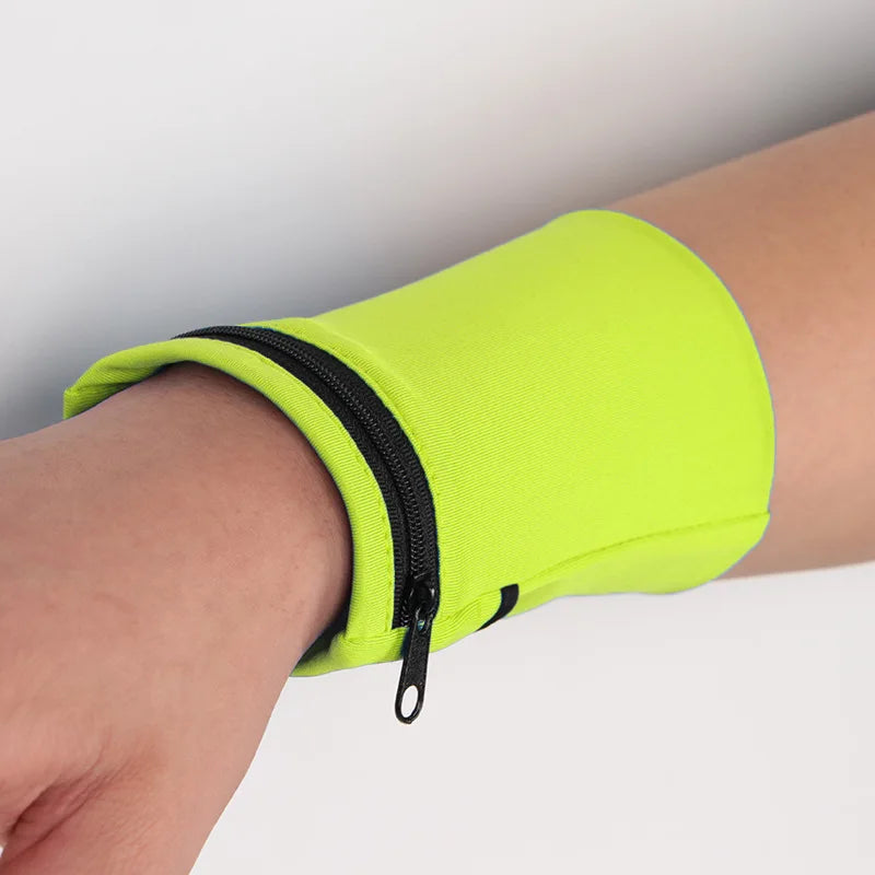 Sport Mini Cotton Wrist Pocket Pouch