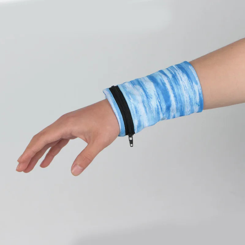 Sport Mini Cotton Wrist Pocket Pouch