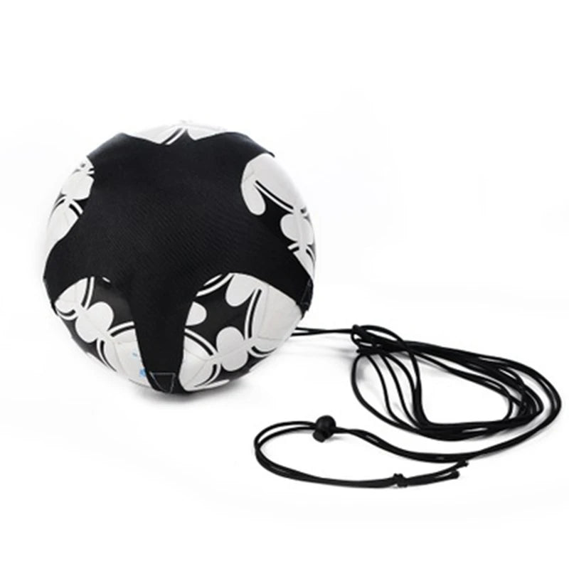 Football Club Training Belts Soccer Ball Kicking Strap Adult Kids Football Control Trainer Adjustable Waist Belt Solo Practice