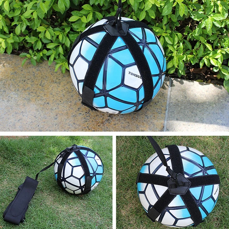 Football Club Training Belts Soccer Ball Kicking Strap Adult Kids Football Control Trainer Adjustable Waist Belt Solo Practice