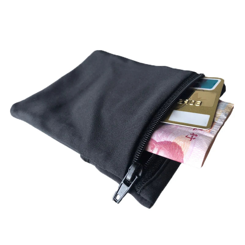 Sport Mini Cotton Wrist Pocket Pouch