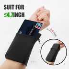 Sport Mini Cotton Wrist Pocket Pouch